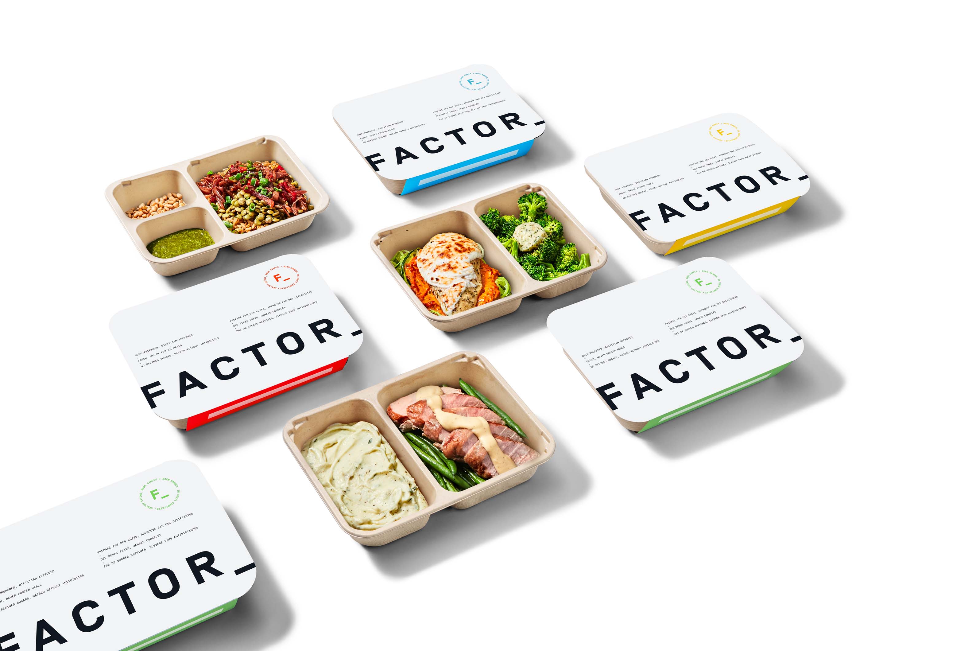 Fresh prepared outlet meal delivery